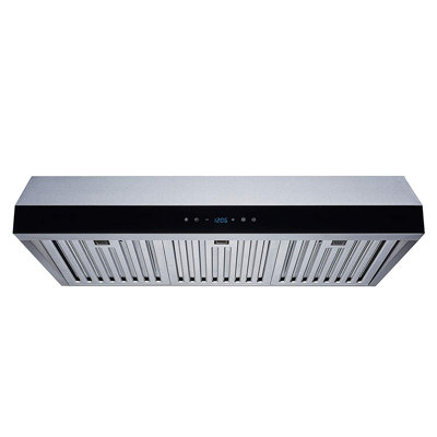  Hotte sous un meuble convertible 111 pouces 600 CFM en acier inoxydable 111 Series