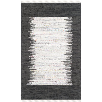 Ceniceros Abstract Cotton Hand Woven Area Rug