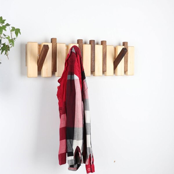 Union Rustic 8 - Hook Wall Mounted Coat Rack & Reviews | Wayfair