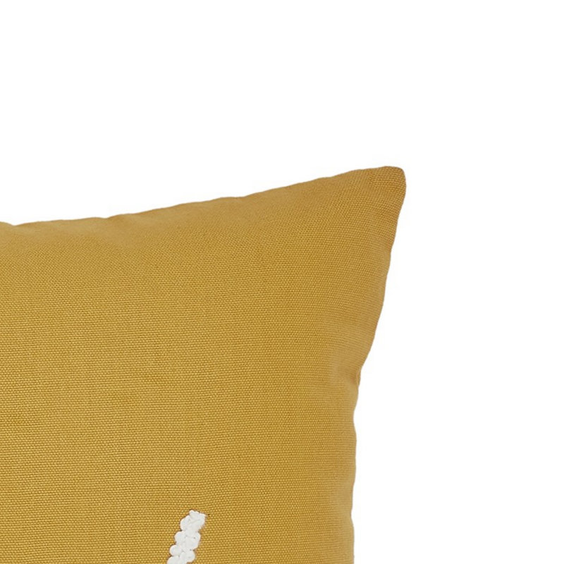 Coussin en coton Sentiment