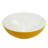 16" Round Ceramic Vessel Bathroom Sink – Modern Textured Interior Bowl Design in Yellow-120273118