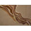 Tapis moderne en laine orange / beige Arwyn, 8 po x 10 po-184879438