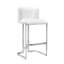 Banks Upholstered Stool with Metal Frame-70046048-70046049-72862921