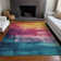 Machine Washable Indoor/Outdoor Claudian ACN1477 Merlot Rug