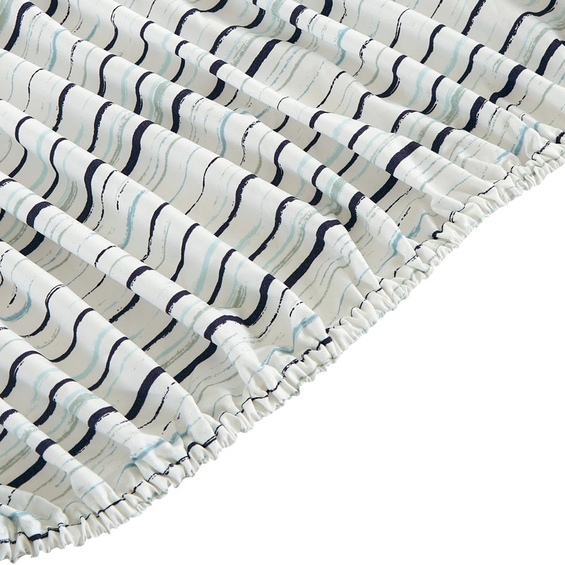 Lodge Geometric Printed Microfiber Sheet Set, Twin Sheet Set with 1 Pillowcase