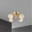 Plafonnier semi-encastré à 4 lumières sphériques 20,5 po Andi-692380406-692380403