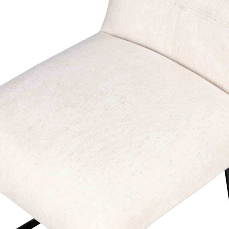 Ridley Swivel Upholstered Bar Stool, Crypton Nomad Snow, Counter