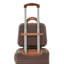 Ensemble de 3 valises à roulettes Hardshell 20 "+24" Valise à roulettes avec valise TSA, brun clair