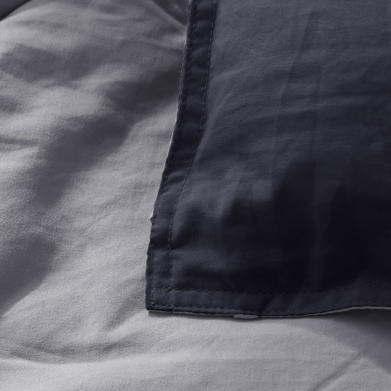 Ensemble d'édredon réversible en microfibre 2 pièces , Édredon grand + 2 taies décoratives
