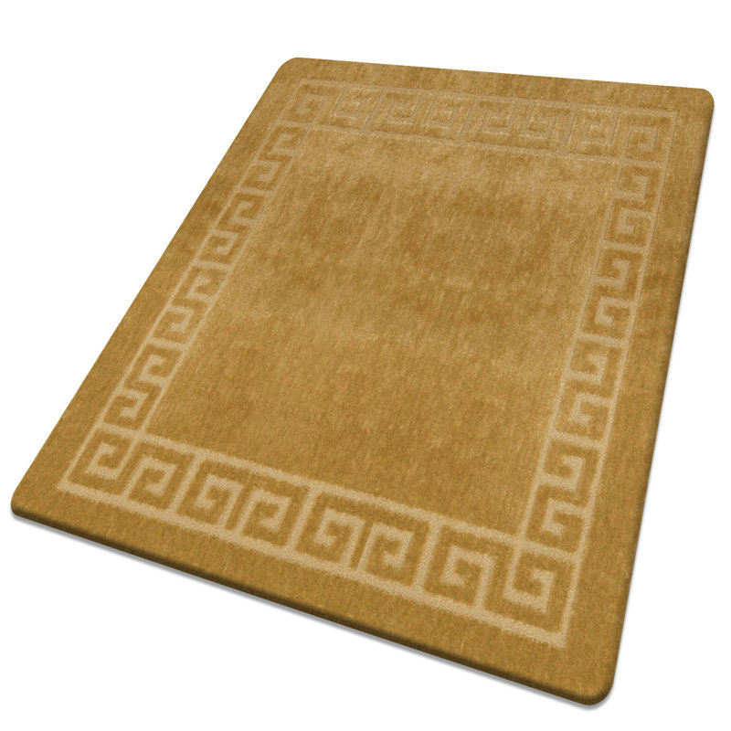 Gettysburg Machine Woven Ochre Indoor Rug, Rectange 60 x 110cm