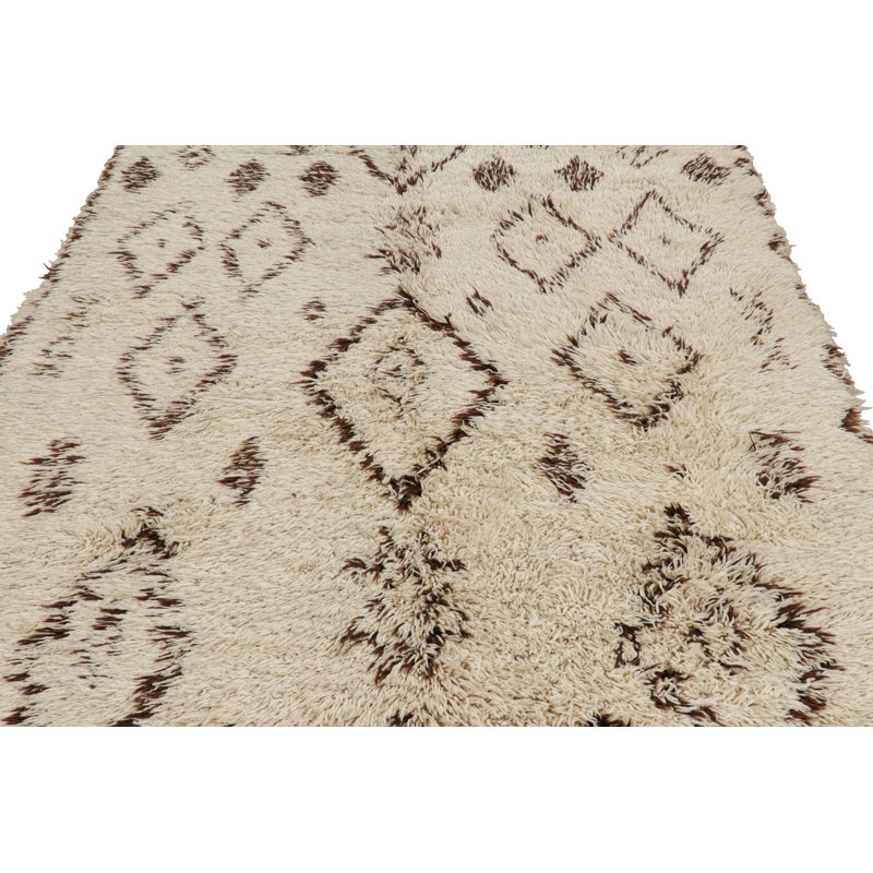 One-of-a-Kind 6'x11'2” Hand Knotted Area Rug