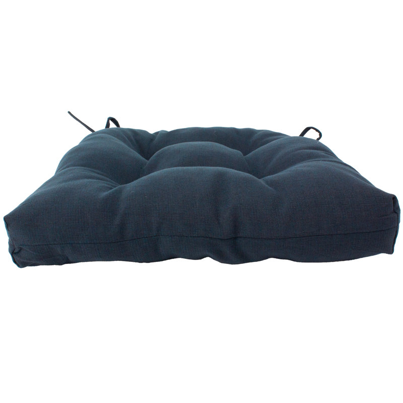 Patio D Indoor/Outdoor Seat Cushion, Slate Blue