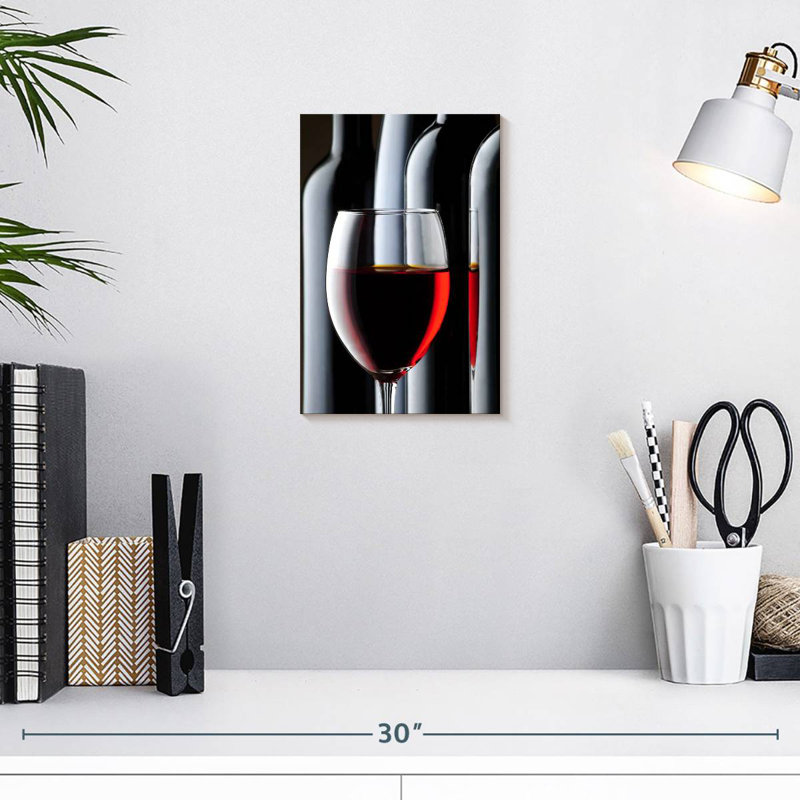 Yarlin Cabernet Red Wine, 12" H x 8" W