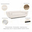 Canapé confortable en chenille
