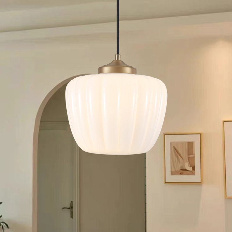 Luminaire suspendu simple 1 lumière