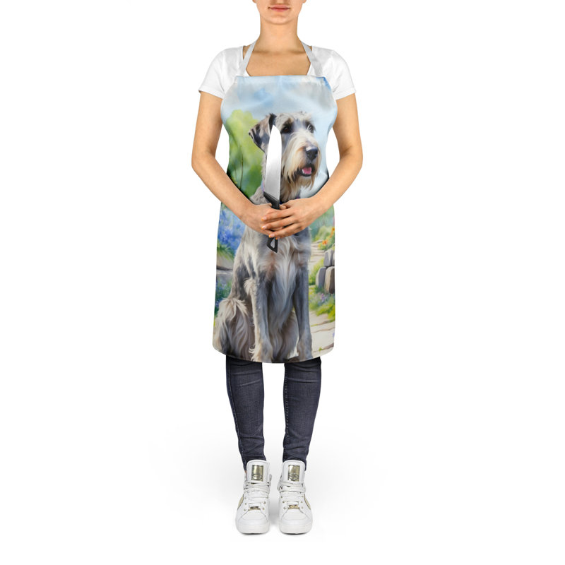 Tablier Irish Wolfhound Spring Path
