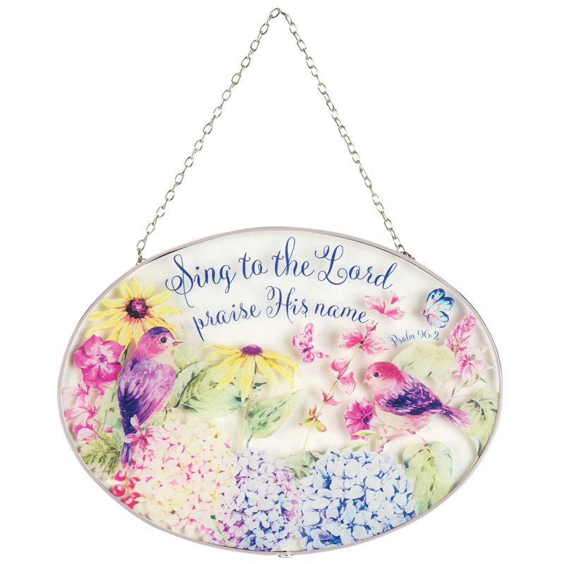 Water Resistant Glass Wall Decor