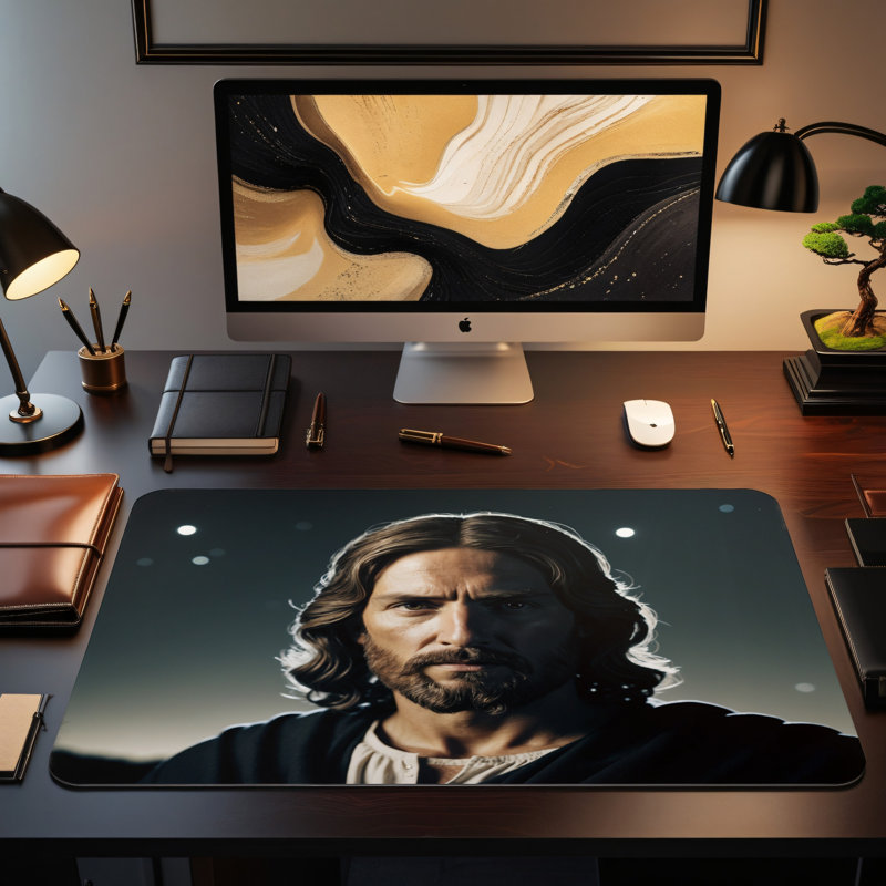 Polyester Desk Pad, 23.6x13.8