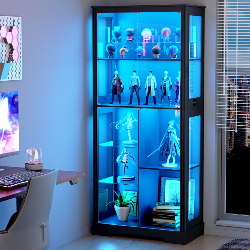 Display Cabinet, Black