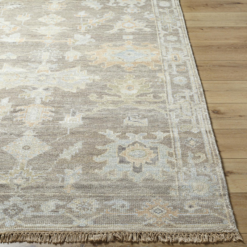 Antalya Hand Knotted Area Rug, Rectangle 10' x 14'
