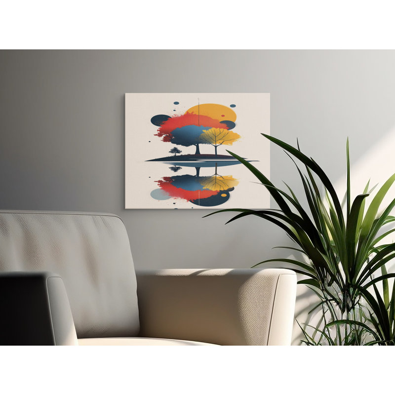 1 Piece Wrapped Canvas Wall Art Set, 40.64 cm H x 50.8 cm W