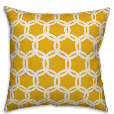 Coussin décoratif en lattis