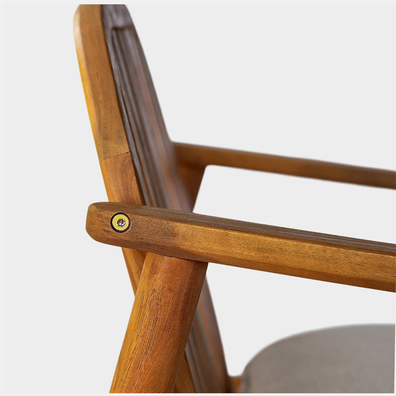 Fauteuil club avec coussin Meja, ensemble de 2