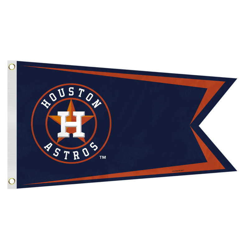 Yankees nylon 14 x 15 po drapeau maison, Astros de Houston