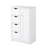 21.7" Drawer Storage Cabinet with Shelf Drawers Floor Standing Cabinet for Bathroom, Living Room