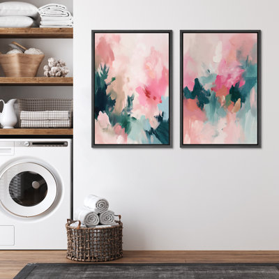 "Œuvre d'art moderne encadrée"