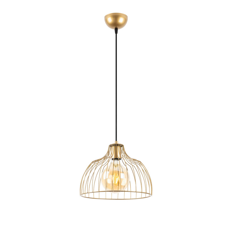 Luminaire suspendu en dome à 1 lumière