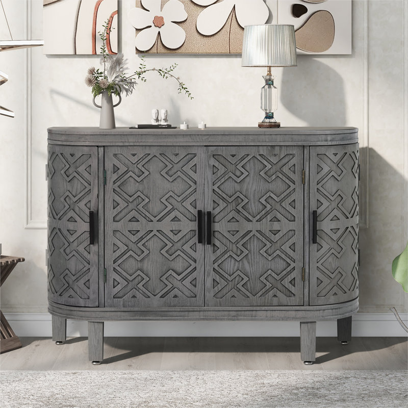 Elaine 47.2'' Console Table, Gray