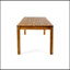 Table de salle à manger extensible en bois d'acacia Wilson, parfaite pour les réceptions extérieures polyvalentes et les rassemblements élégants.