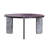 Modern Coffee Table Set with Sintered Stone Base