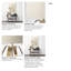 Lampe de table 26,6 po or