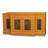 Round Flat Crimp Antique Brass Woven Wire Grill-71824085