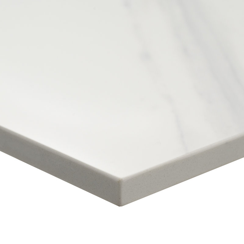 49 in. W x 22 in. D Bathroom Vanity Top With Single Sink, Calacatta Lumas