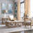 Charma 41'' Stone Top Console Table