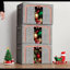 Boîte de rangement avec cadre (grand - 66 L)