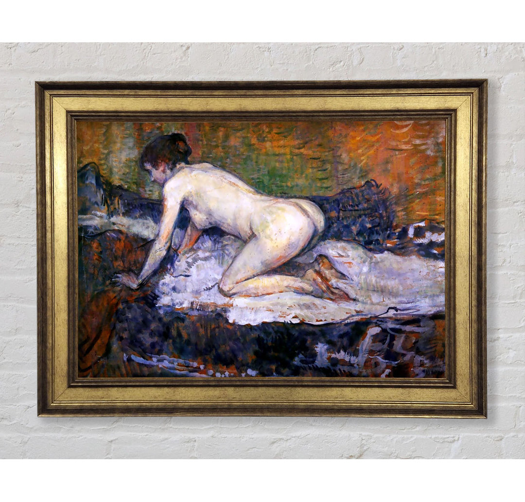 Toulouse Lautrec Frau nackt - Druck