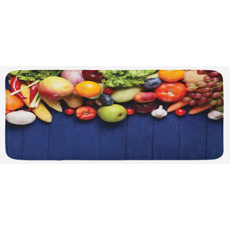 Fruit and Vegetable Kitchen Mat