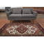 Tapis oriental géométrique traditionnel 4 x 6