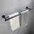 5 Piece Bathroom Towel Rack Set Wall Mount