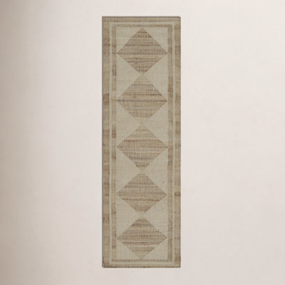 Orchard Ivory Hand-Woven Geometric Jute Rug