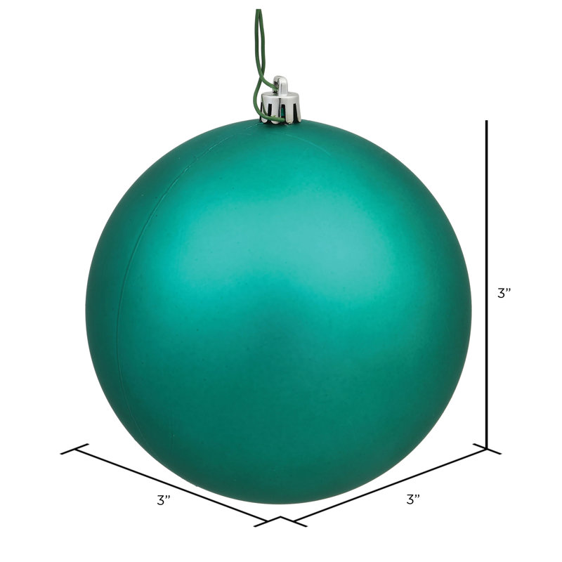 Babiole incassable 3 po, Matte Seafoam