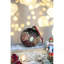 D3,9 po, boules de Noël décoratives, boules de Noël suspendues en verre pour décorations de fêtes, lot de 6