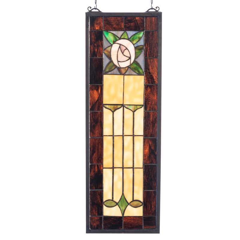 Pasadena Rose Stained Glass Window