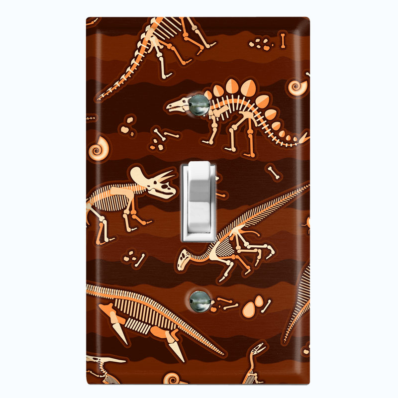 Animals 1 - Gang Toggle Light Switch Standard Wall Plate