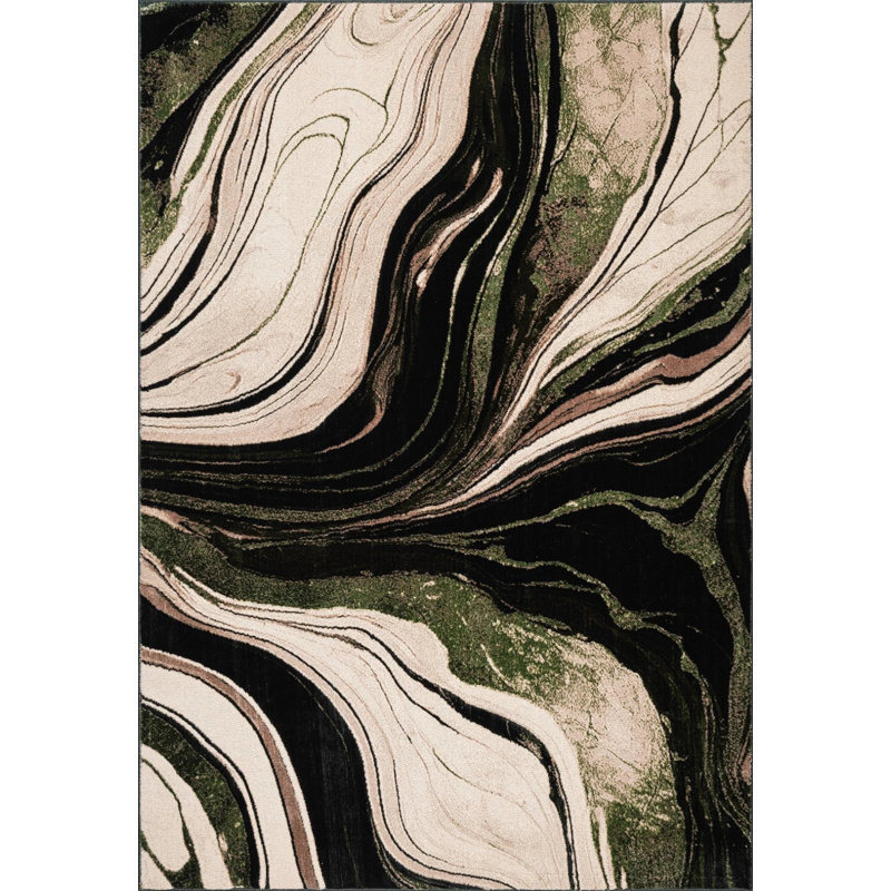 Geometric Area Rug, Rectangle 160 x 230 cm