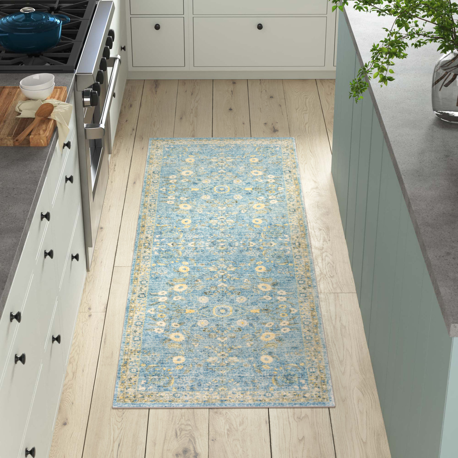 Berger Oriental Rug, Runner 2'6" x 7'6"